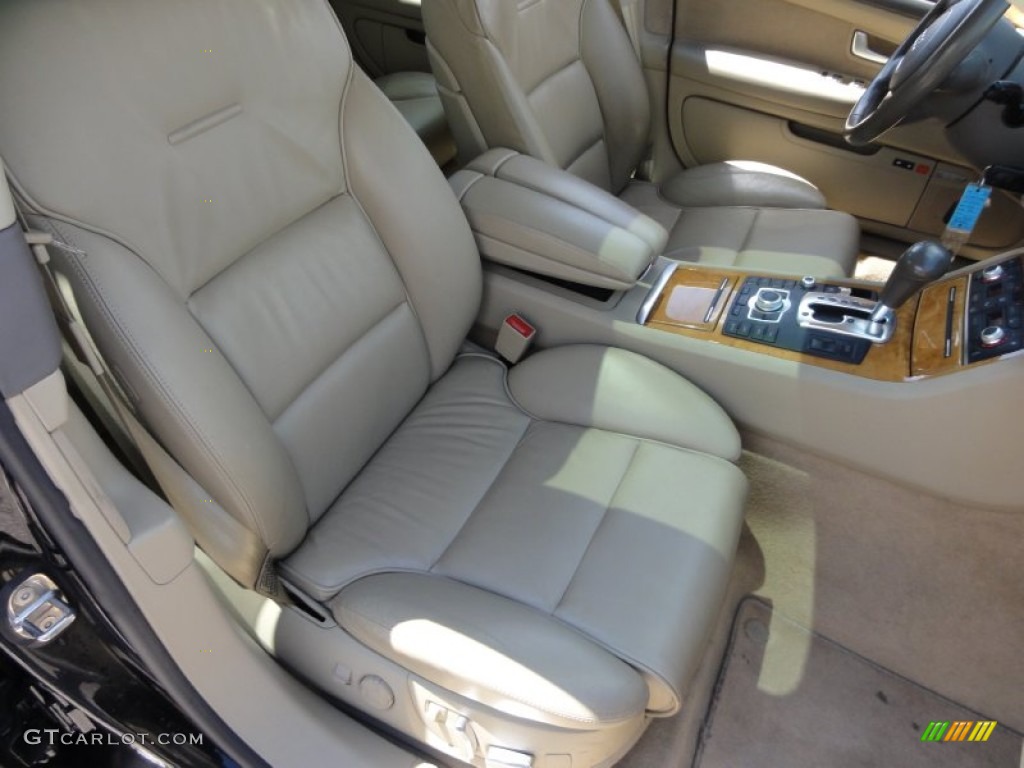 2005 A8 4.2 quattro - Brilliant Black / Beige photo #21