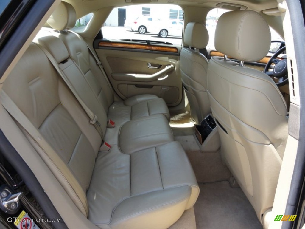 Beige Interior 2005 Audi A8 4.2 quattro Photo #51855038