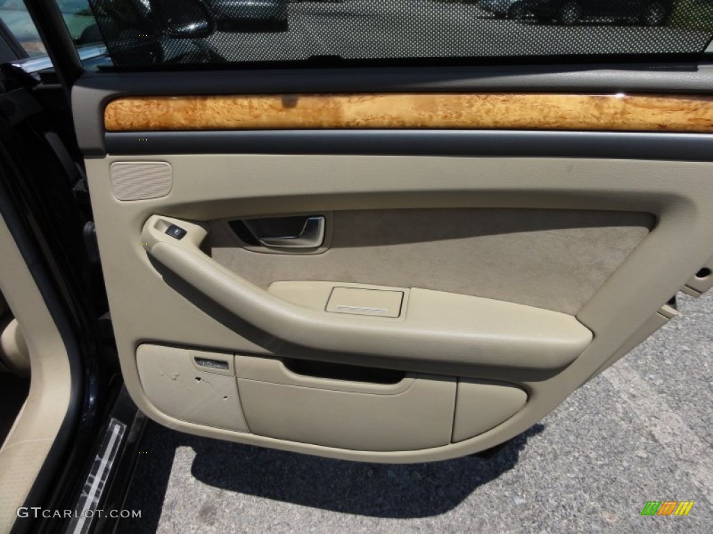 2005 A8 4.2 quattro - Brilliant Black / Beige photo #26
