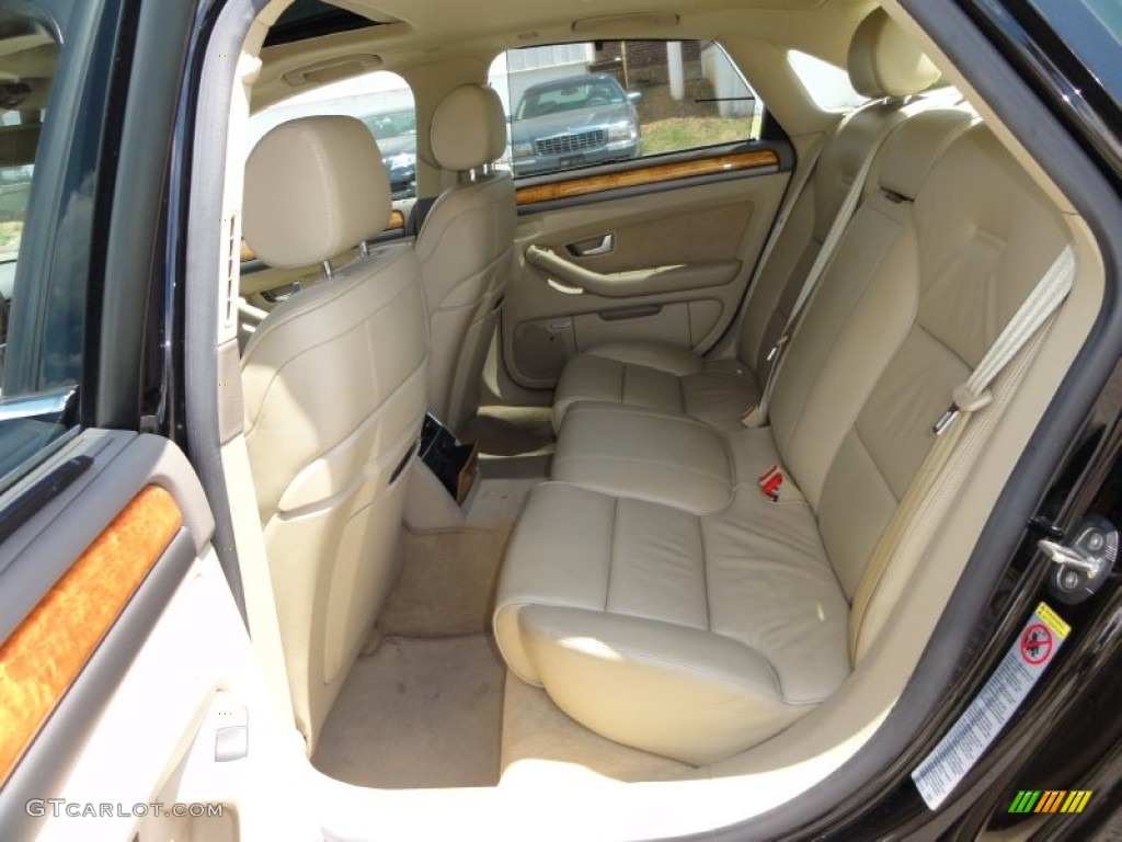 2005 A8 4.2 quattro - Brilliant Black / Beige photo #27
