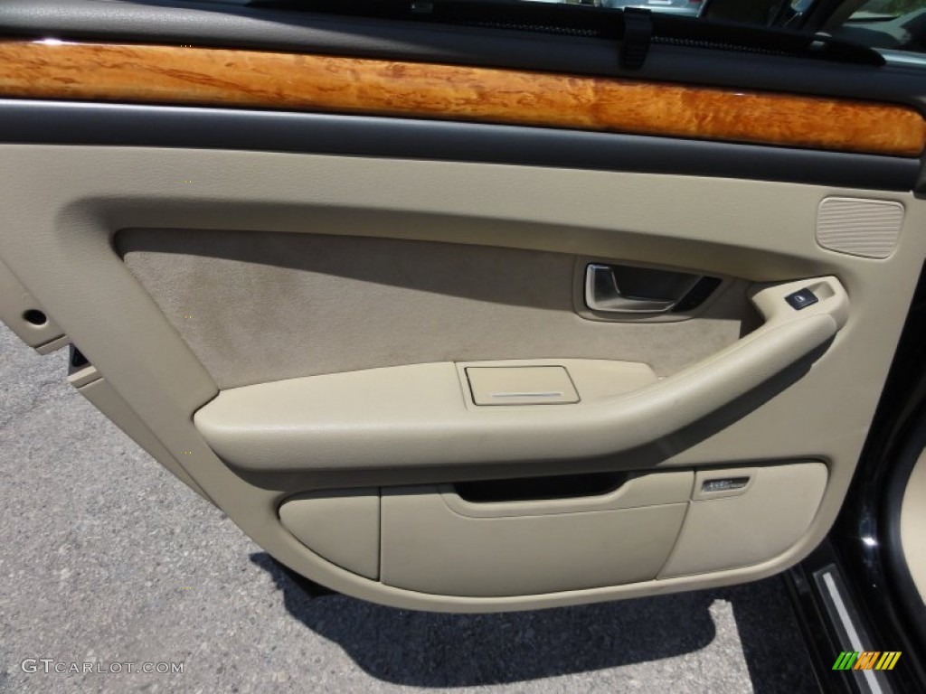 2005 A8 4.2 quattro - Brilliant Black / Beige photo #28