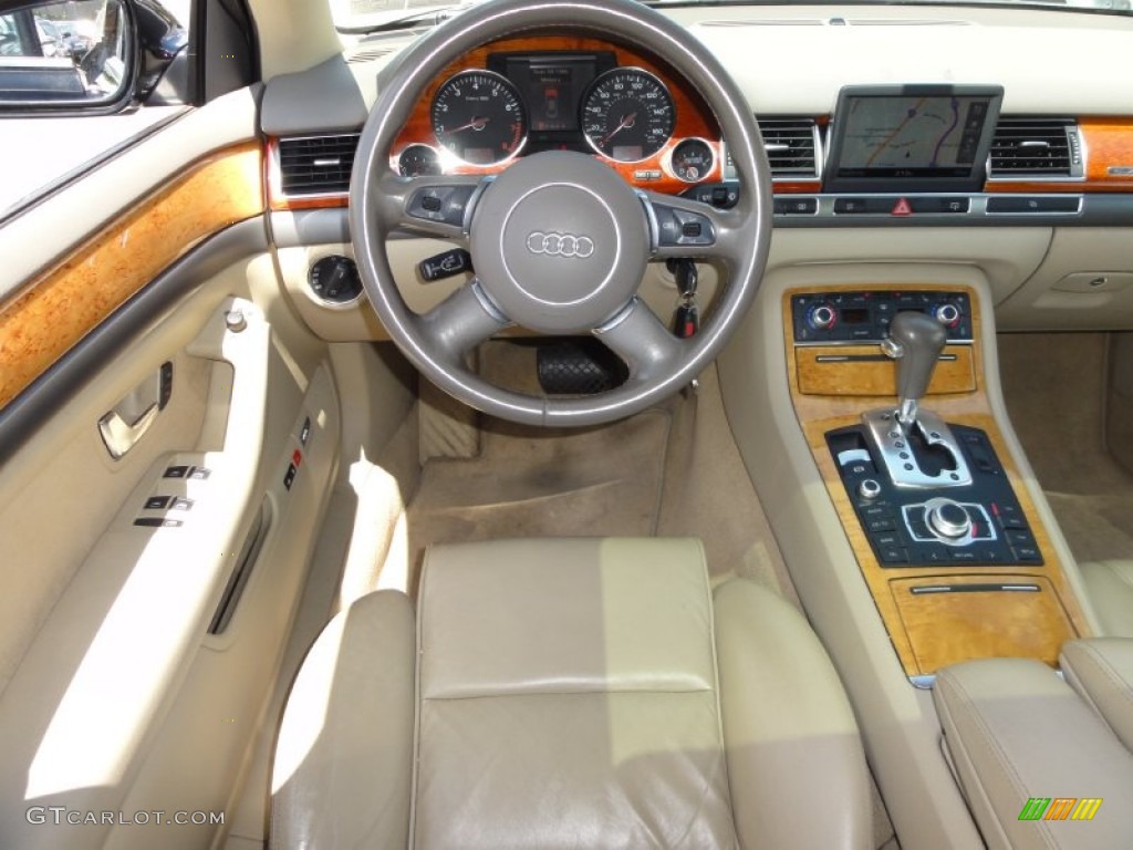 2005 A8 4.2 quattro - Brilliant Black / Beige photo #30
