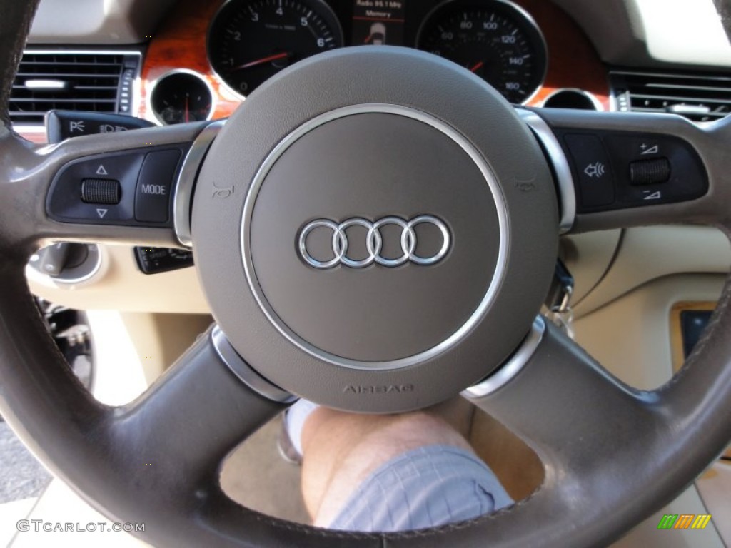 2005 A8 4.2 quattro - Brilliant Black / Beige photo #49