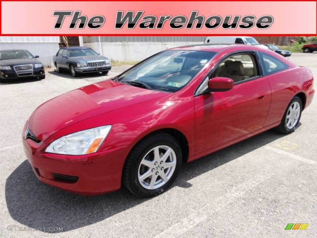 San Marino Red Pearl Honda Accord