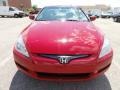 2004 San Marino Red Pearl Honda Accord EX V6 Coupe  photo #3