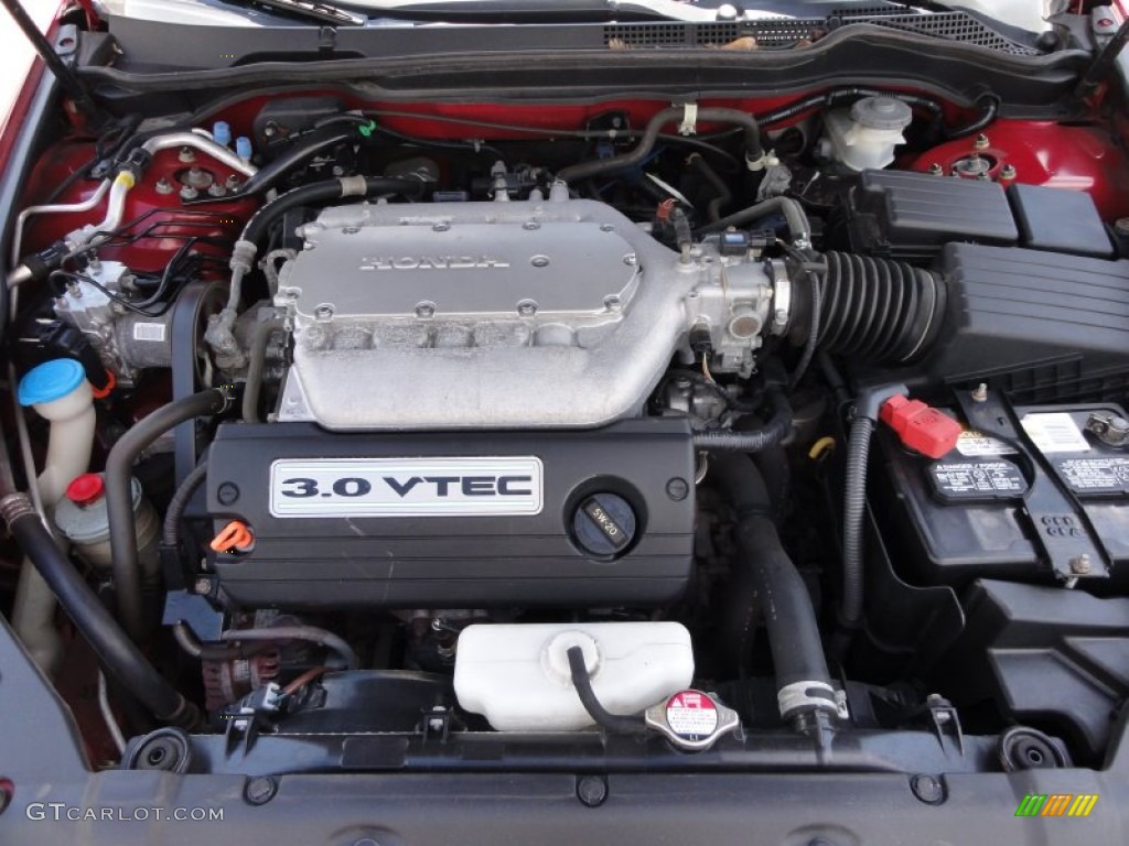 2004 Honda Accord EX V6 Coupe 3.0 Liter SOHC 24-Valve V6 Engine Photo #51855206
