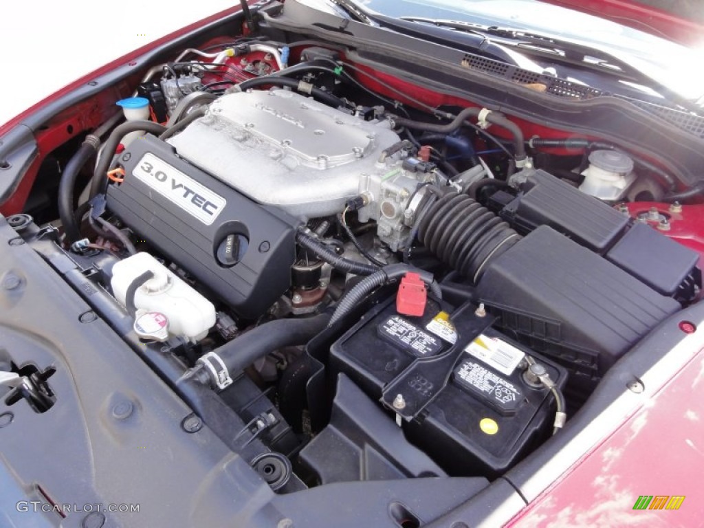 2004 Honda Accord EX V6 Coupe 3.0 Liter SOHC 24-Valve V6 Engine Photo #51855209