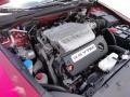 2004 San Marino Red Pearl Honda Accord EX V6 Coupe  photo #31