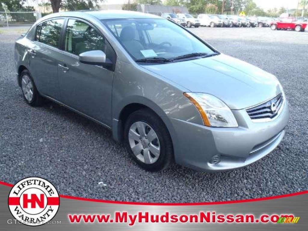 2012 Sentra 2.0 - Magnetic Gray Metallic / Beige photo #1