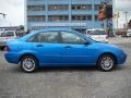 2007 Aqua Blue Metallic Ford Focus ZX4 SE Sedan  photo #1