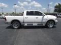 2009 Stone White Dodge Ram 1500 Laramie Crew Cab 4x4  photo #4