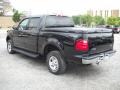 2002 Black Ford F150 XLT SuperCrew 4x4  photo #4