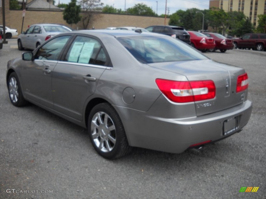 2008 MKZ AWD Sedan - Vapor Silver Metallic / Dark Charcoal photo #4