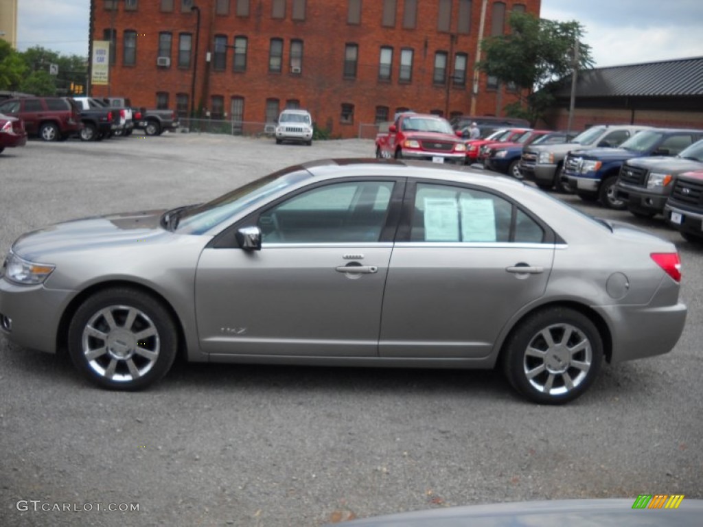 2008 MKZ AWD Sedan - Vapor Silver Metallic / Dark Charcoal photo #5