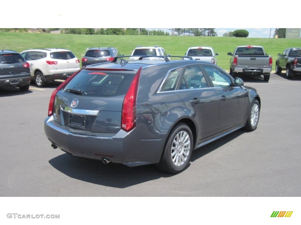 Thunder Gray ChromaFlair 2011 Cadillac CTS 4 3.0 AWD Sport Wagon Exterior Photo #51860239