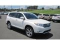 2011 Blizzard White Pearl Toyota Highlander Limited  photo #7