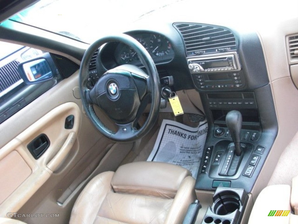 1999 3 Series 328i Convertible - Cosmos Black Metallic / Sand photo #5