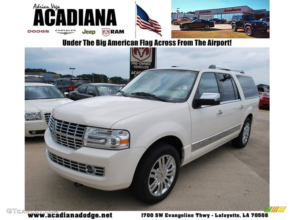 White Chocolate Tri-Coat Lincoln Navigator