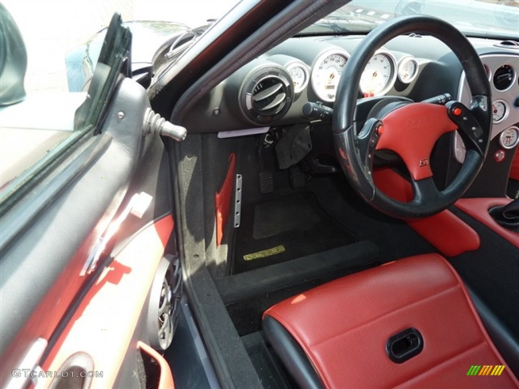 Black/Red Interior 2004 Noble M12 GTO 3R Photo #51862585