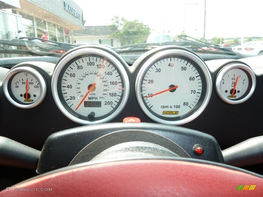 2004 Noble M12 GTO 3R Gauges Photos