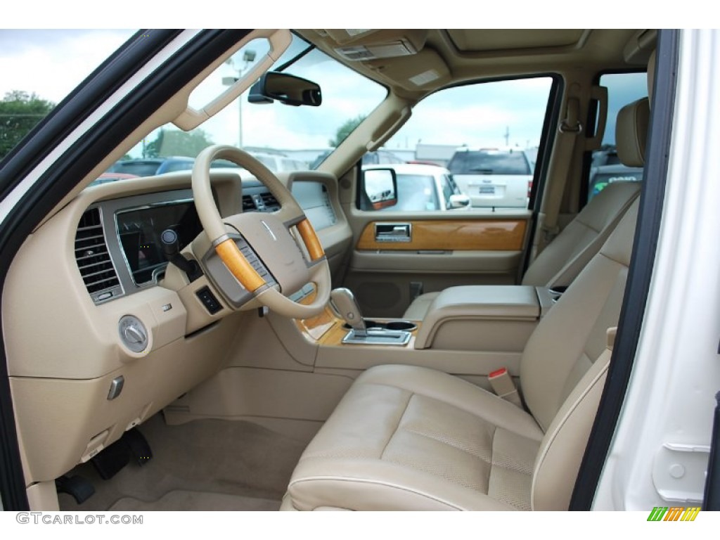 Camel/Sand Interior 2007 Lincoln Navigator L Ultimate Photo #51862702