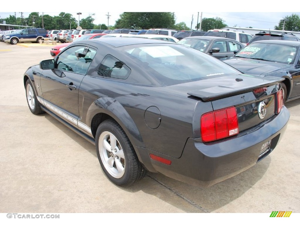 2007 Mustang V6 Premium Coupe - Alloy Metallic / Light Graphite photo #3