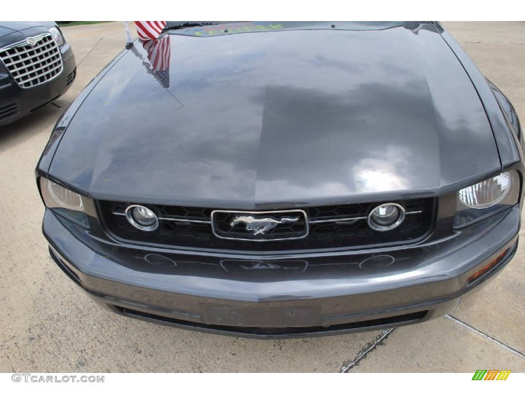 2007 Mustang V6 Premium Coupe - Alloy Metallic / Light Graphite photo #8