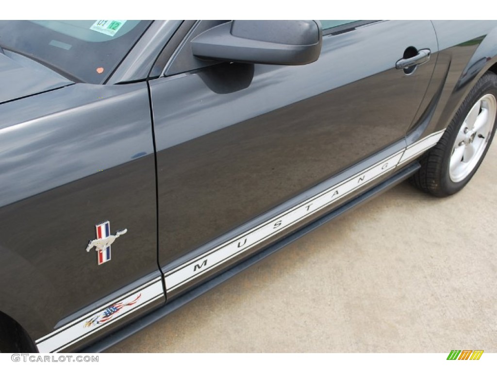 2007 Mustang V6 Premium Coupe - Alloy Metallic / Light Graphite photo #12