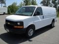 Summit White 2011 Chevrolet Express 2500 Cargo Van