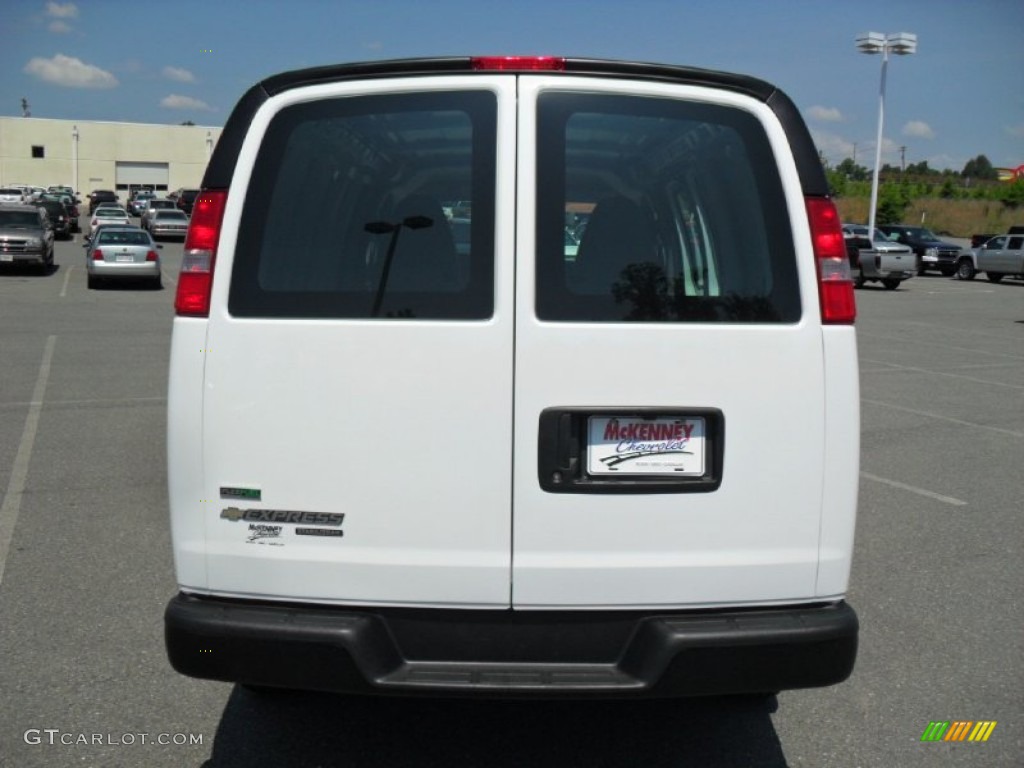 2011 Express 2500 Cargo Van - Summit White / Medium Pewter photo #3