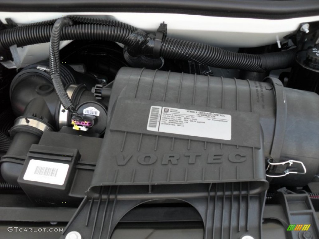 2011 Express 2500 Cargo Van - Summit White / Medium Pewter photo #21