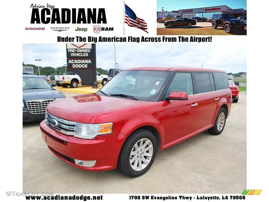 Red Candy Metallic Ford Flex
