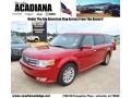 2010 Red Candy Metallic Ford Flex SEL  photo #1