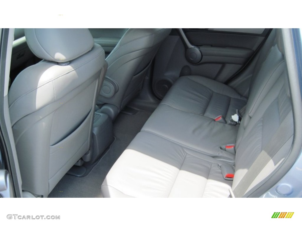 2008 CR-V EX-L - Glacier Blue Metallic / Gray photo #13