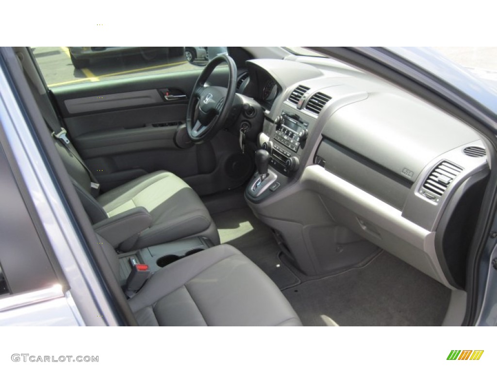 2008 CR-V EX-L - Glacier Blue Metallic / Gray photo #16