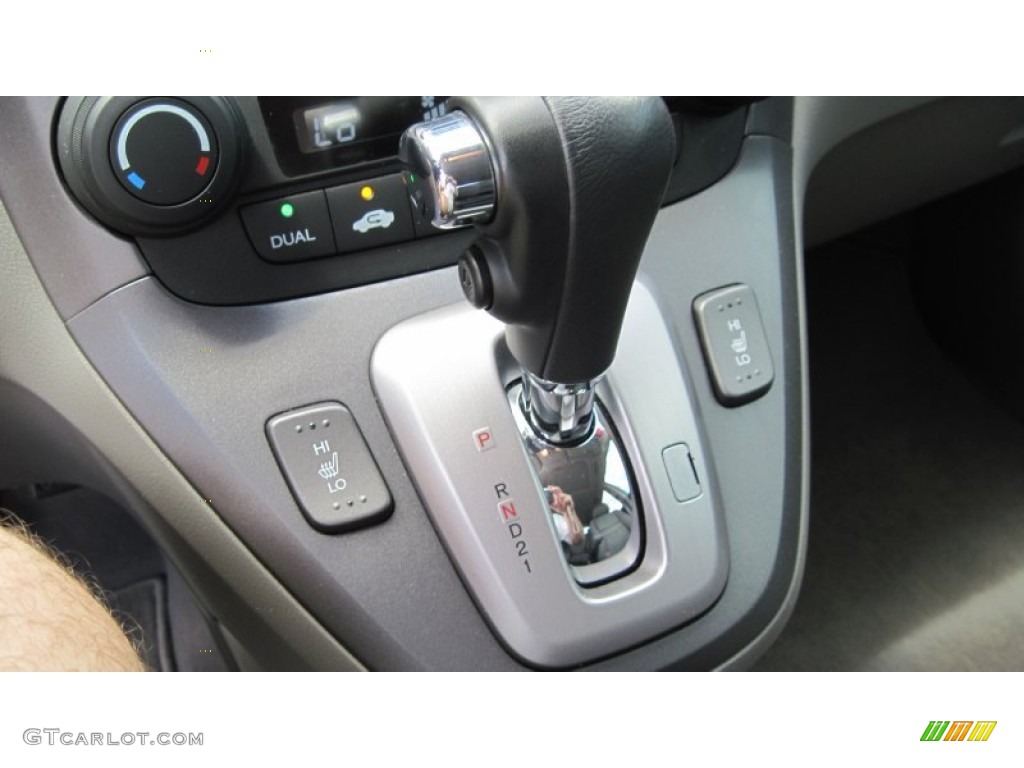 2008 CR-V EX-L - Glacier Blue Metallic / Gray photo #17