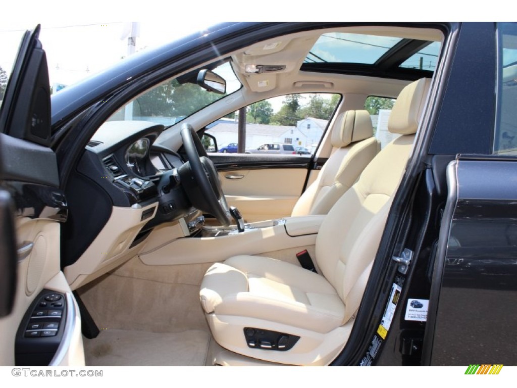 Venetian Beige Interior 2011 BMW 5 Series 535i xDrive Gran Turismo Photo #51865639