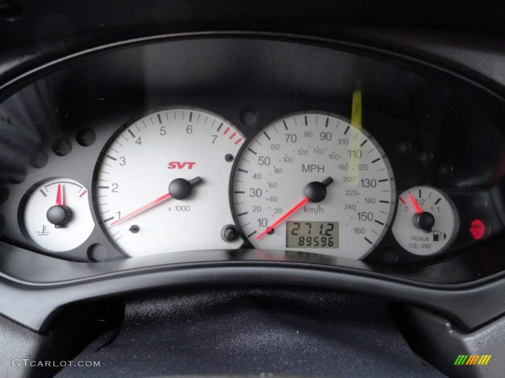 2003 Ford Focus SVT Hatchback Gauges Photo #51866617