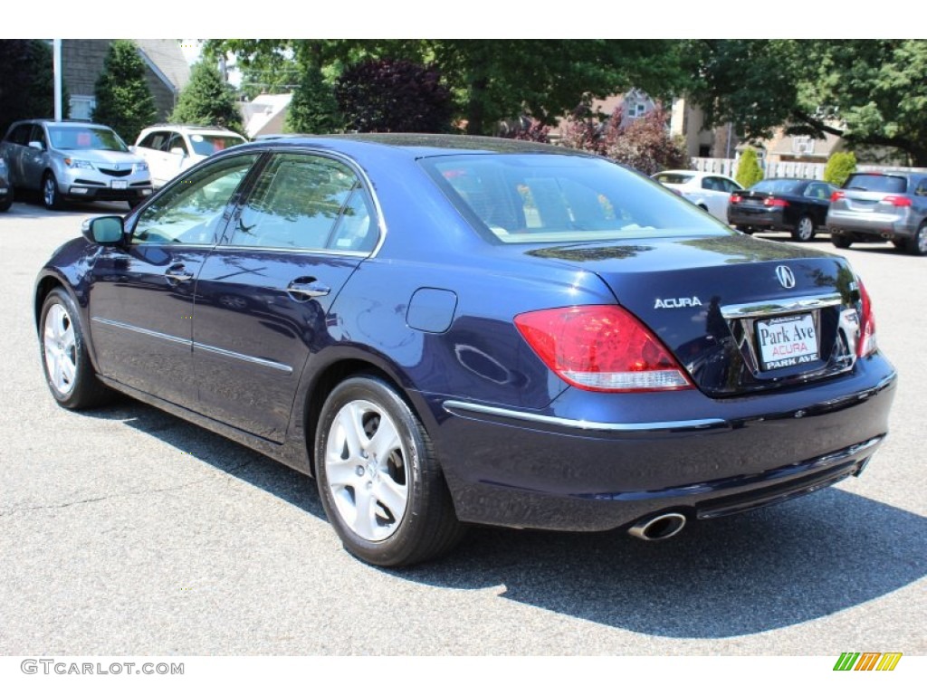 2008 RL 3.5 AWD Sedan - Opulent Blue Pearl / Taupe photo #5