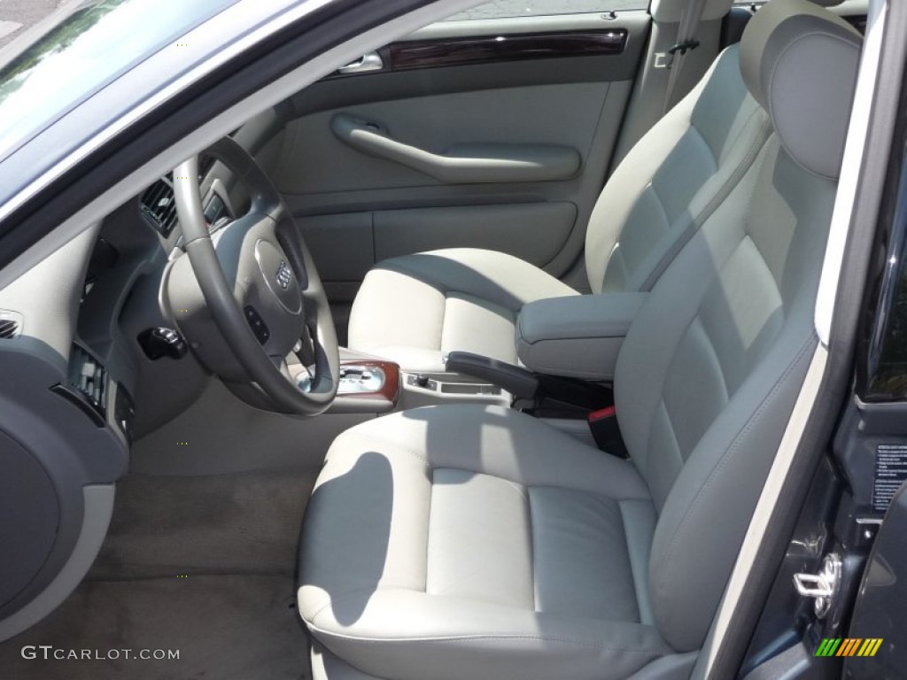Platinum Interior 2004 Audi A6 2.7T S-Line quattro Sedan Photo #51867646