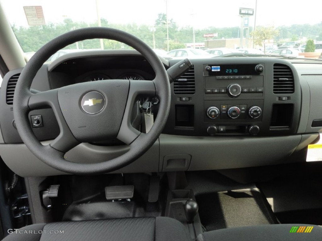 2011 Silverado 1500 Extended Cab 4x4 - Blue Granite Metallic / Dark Titanium photo #11