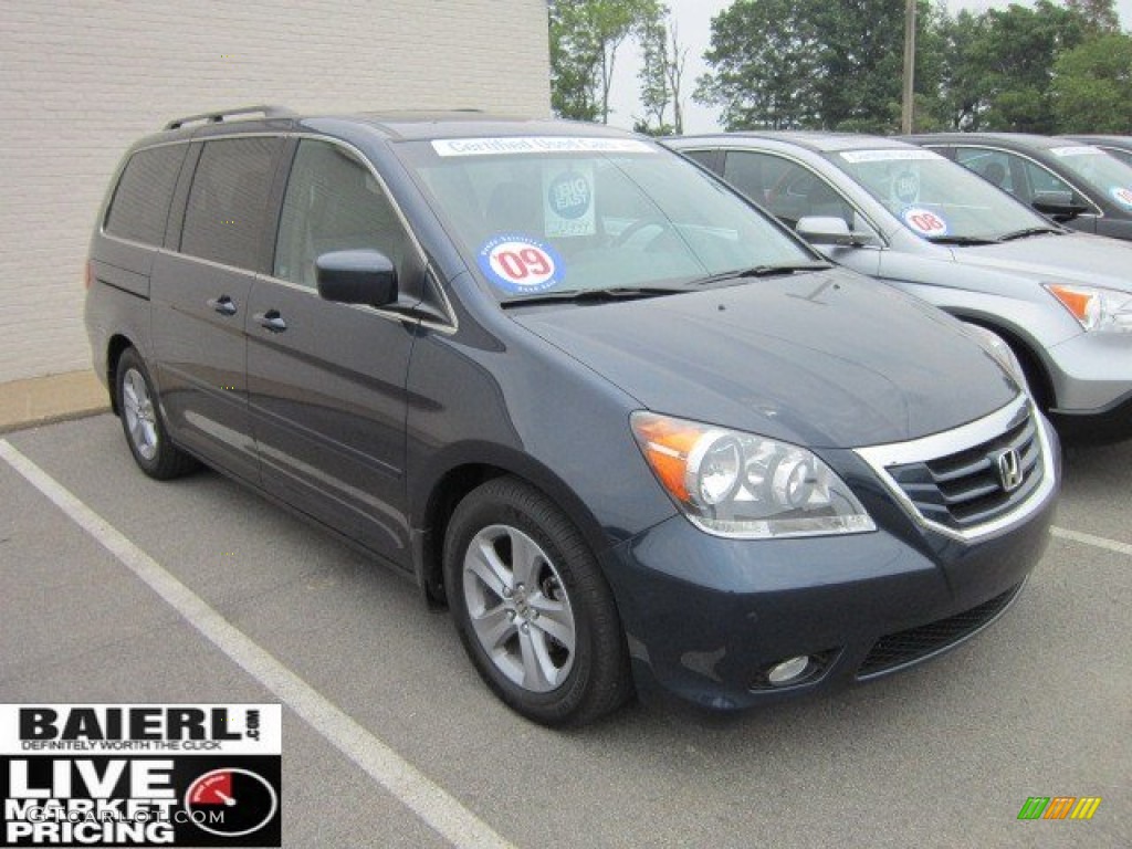 2009 Odyssey Touring - Bali Blue Pearl / Gray photo #1