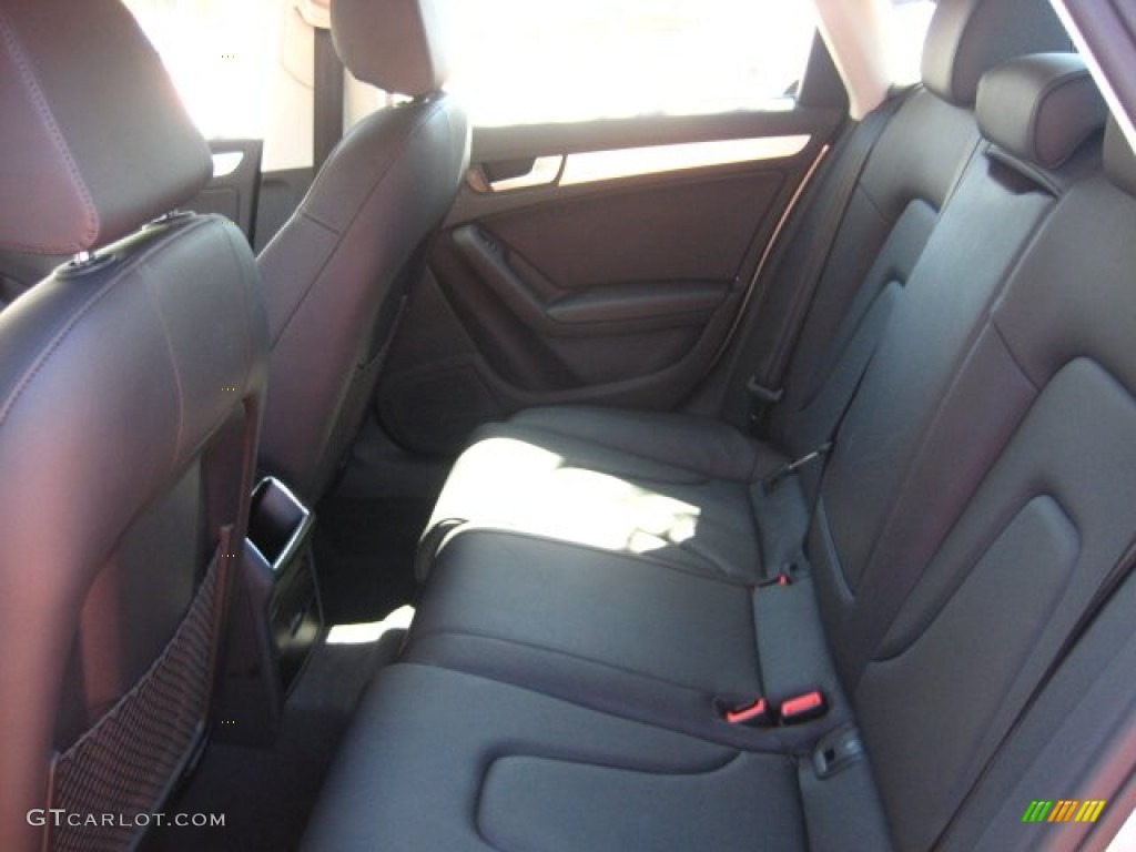 Black Interior 2012 Audi A4 2.0T Sedan Photo #51870454