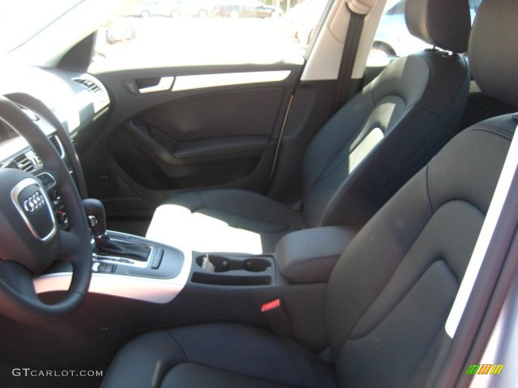 Black Interior 2012 Audi A4 2.0T Sedan Photo #51870460
