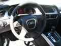 Black 2012 Audi A4 2.0T Sedan Steering Wheel