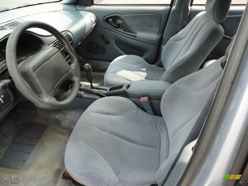 Gray Interior 1995 Chevrolet Cavalier Sedan Photo #51870655