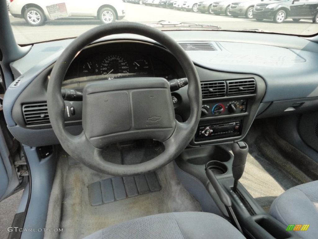 Gray Interior 1995 Chevrolet Cavalier Sedan Photo #51870697