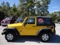 Detonator Yellow - Wrangler X 4x4 Photo No. 2