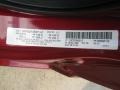  2011 200 Limited Convertible Deep Cherry Red Crystal Pearl Color Code PRP