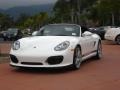 Carrara White 2012 Porsche Boxster Spyder